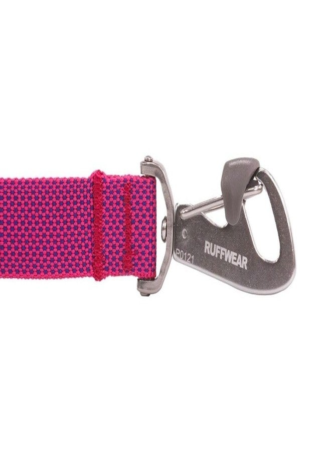 Ruffwear, Flagline Dog Leash, Lightweight Hands‑Free 6.5 ft Lead, Adjustable Waist‑Worn or Handheld, Lockable Swivel Crux Clip, Low‑Profile Pick‑Up Bag Stash Pocket, Alpenglow Pink - Image 5